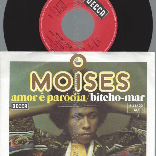 7"  Moises – Amor E Parodia