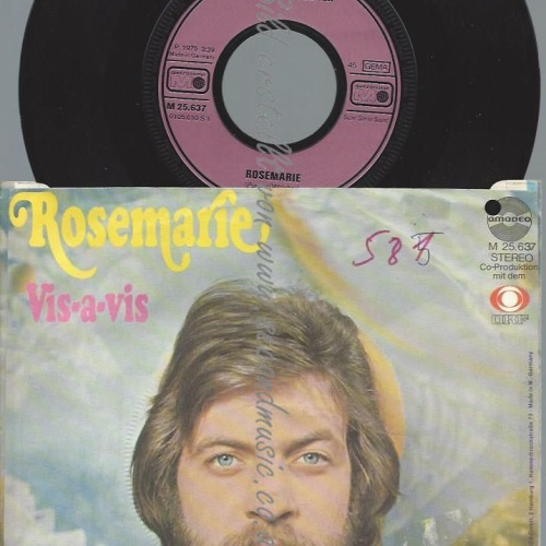 7"   Heinrich Walcher  Rosemarie