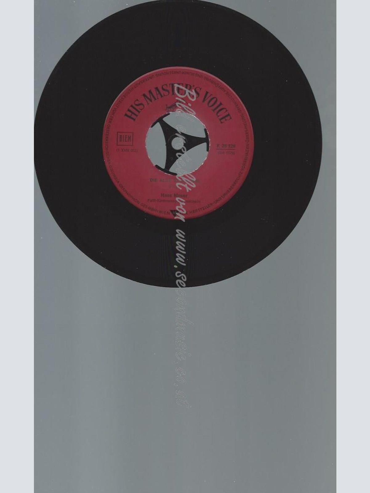 7"    Hans Moser – Die Alte Standuhr