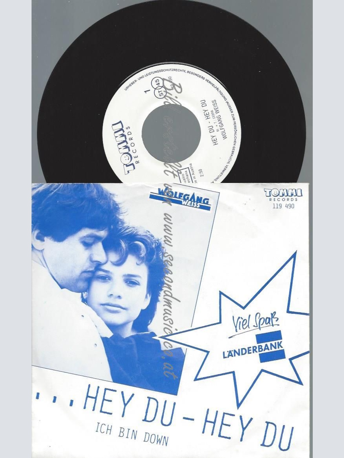 7"   Wolfgang Weiss  ...Hey Du - Hey Du