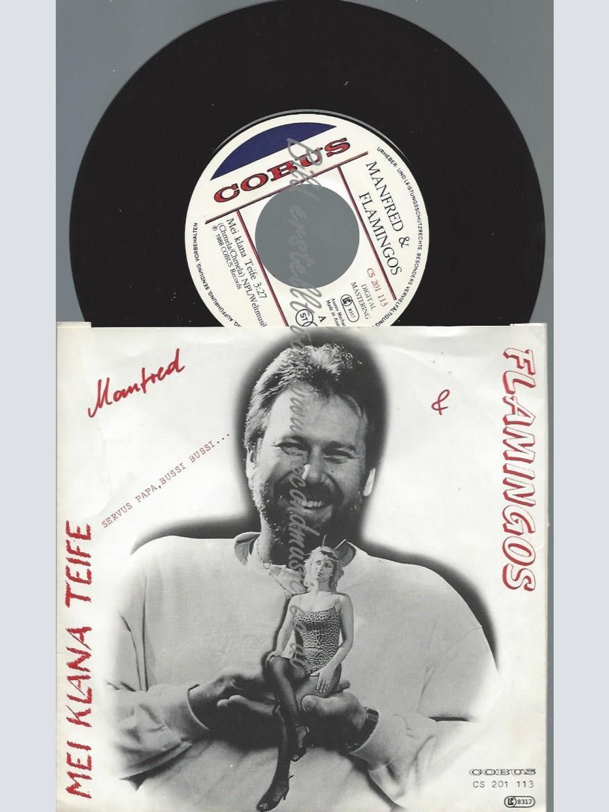 7"   Manfred & Flamingos  Mein klana Teife