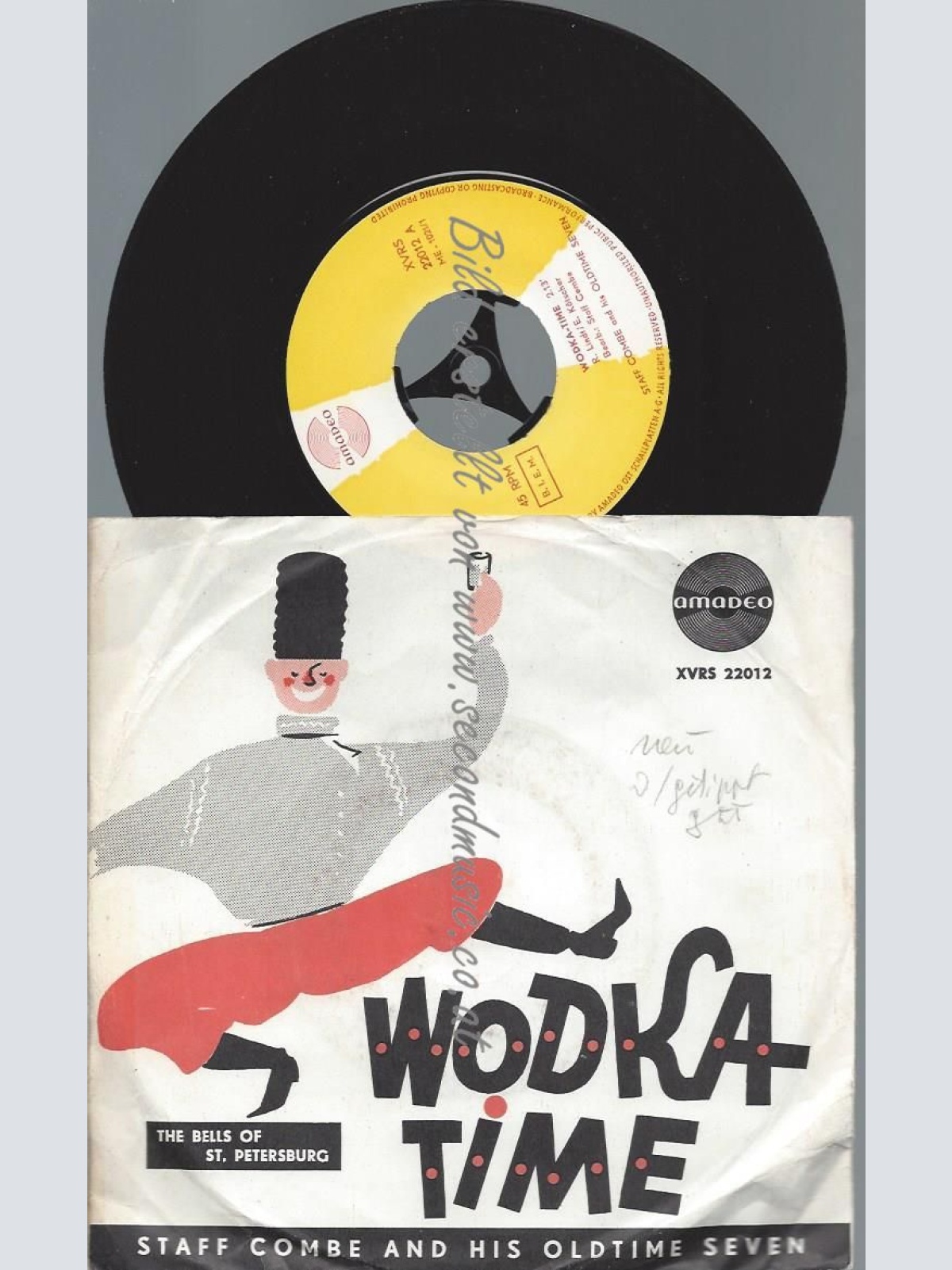 7"  Staff Combe And His Oldtime Seven – Wodka Time