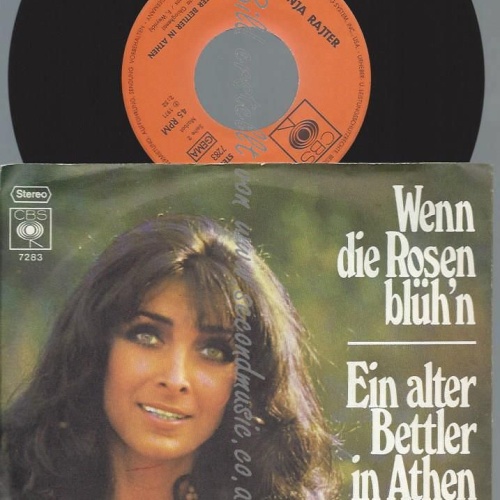 7"   Dunja Rajter  Wenn Die Rosen Blüh'n