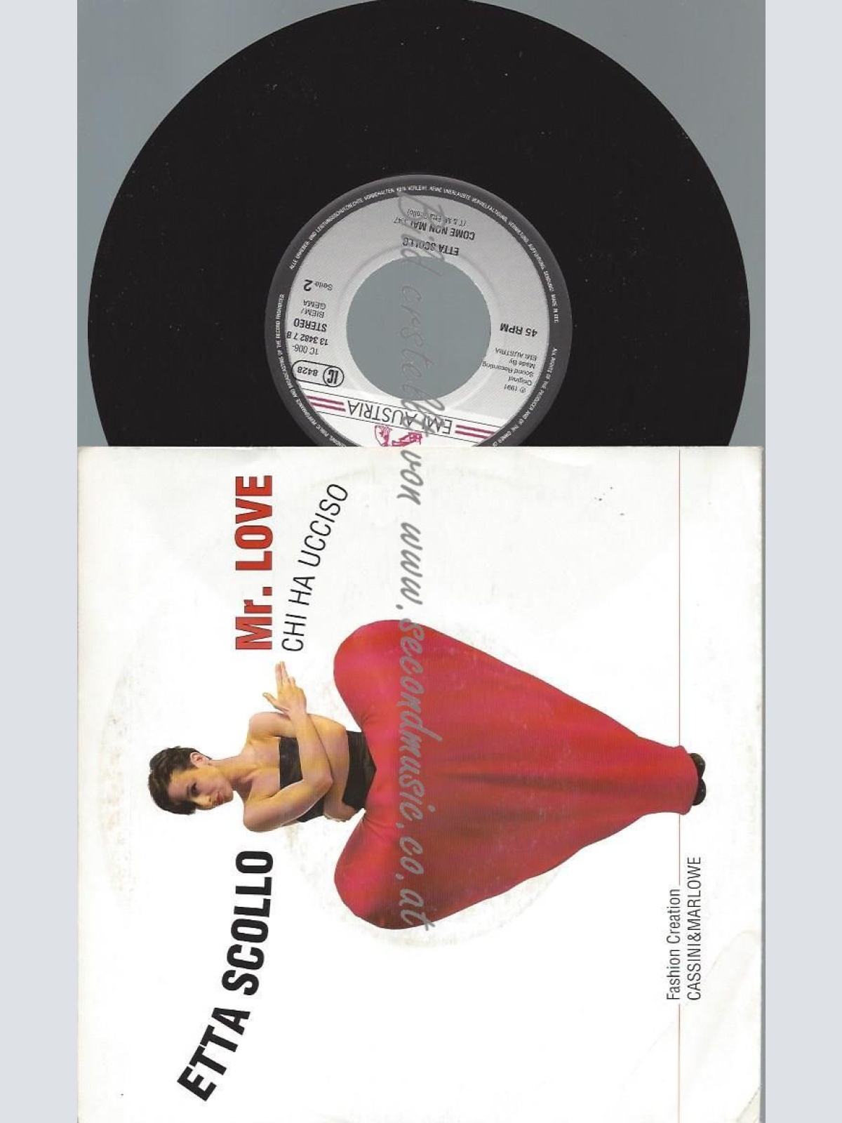 7"  Etta Scollo  Mr. Love