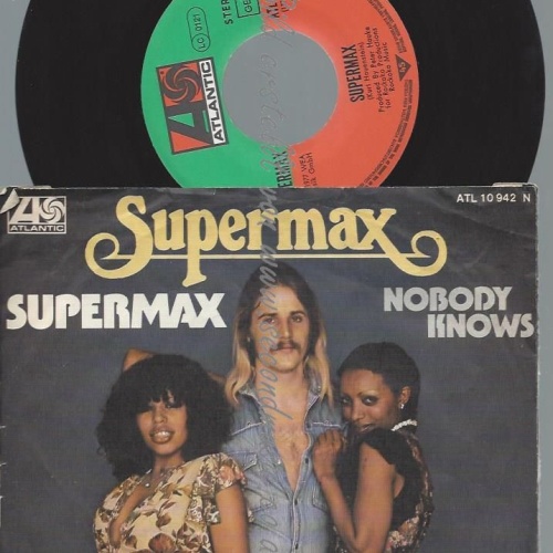 7"   Supermax – Supermax // Nobody knows