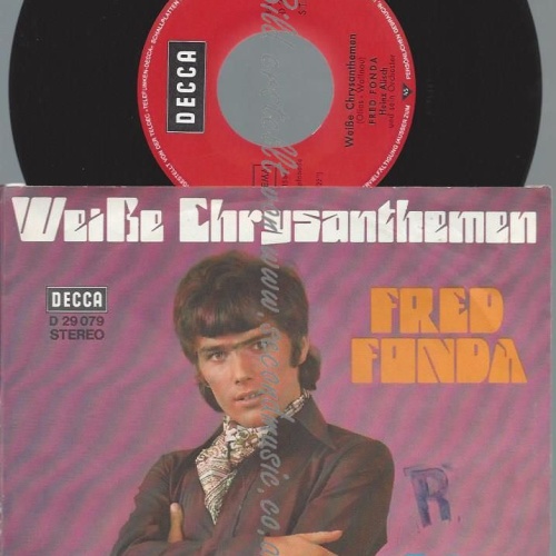 7"  Fred Fonda – Weiße Chrysanthemen
