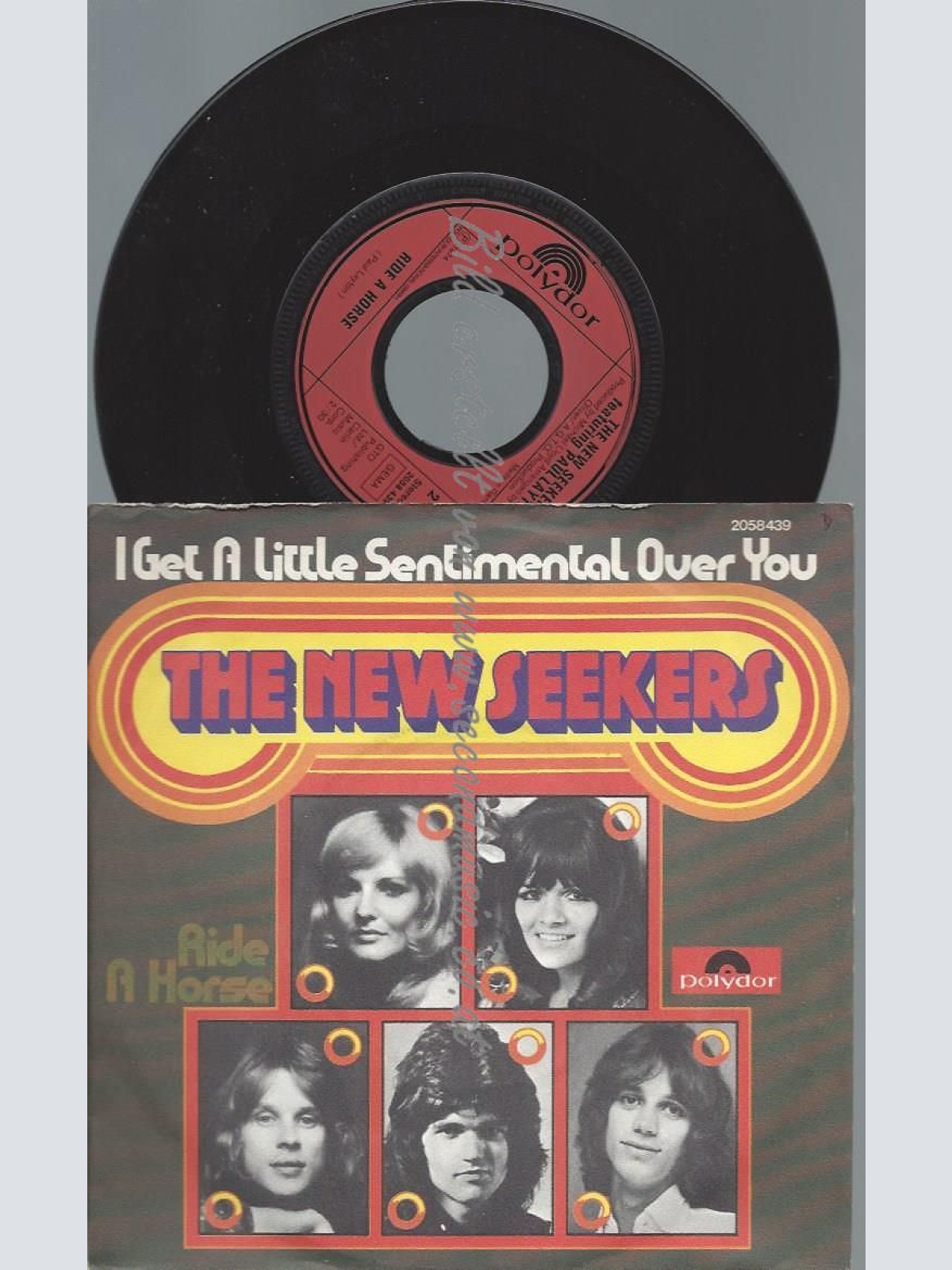 7"  The New Seekers  I Get A Little Sentimental Over You