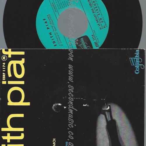 7"  Edith Piaf – Mon Manège A Moi