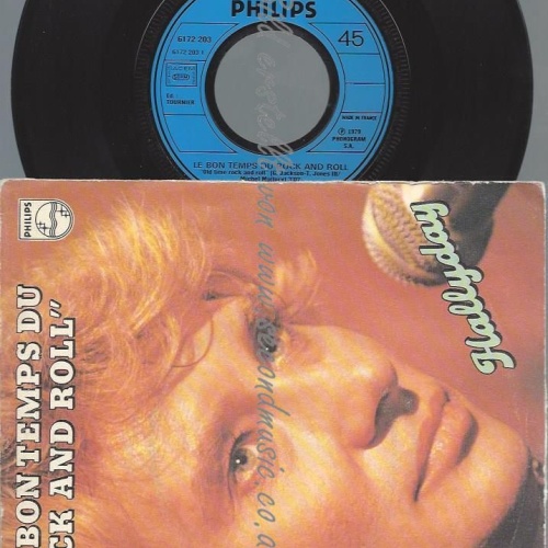 7"  Hallyday – Le Bon Temps Du Rock And Roll