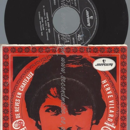 7"   Hervé Vilard  Chante Avec Moi  //AT