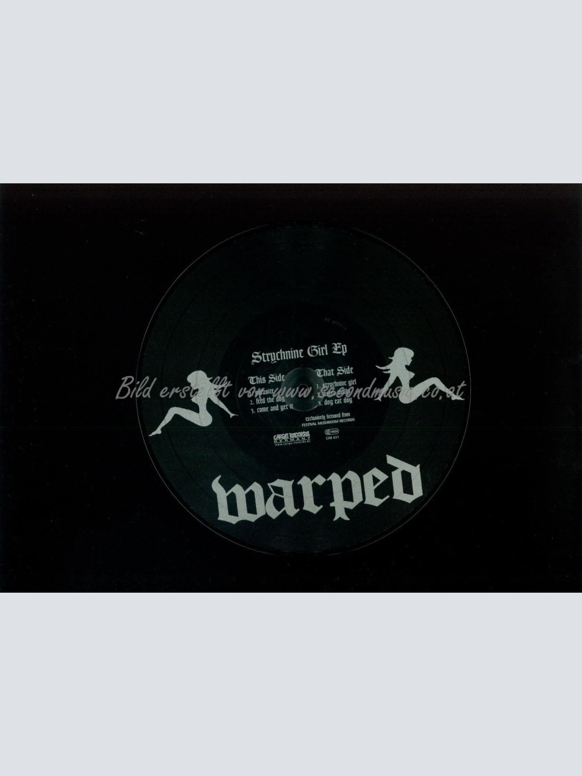 LP-  Warped – Strychnine Girl EP //PIC DISC