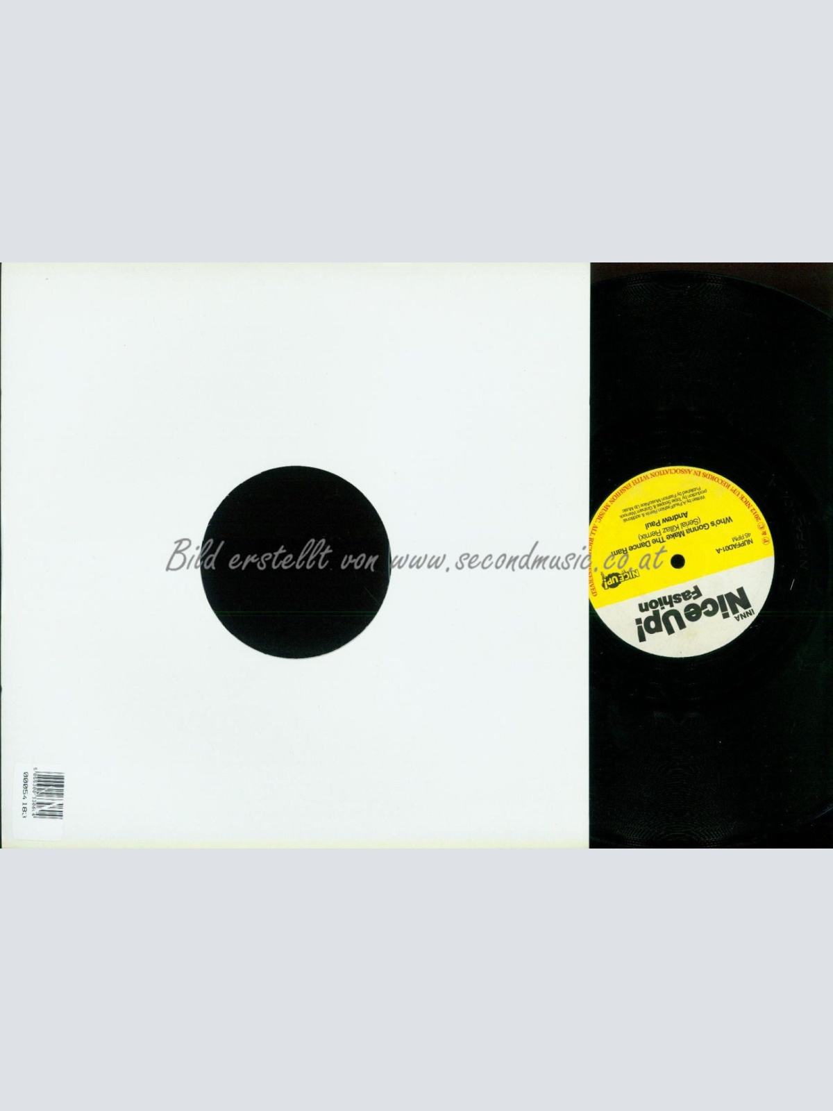 LP-  Andrew Paul / Pato Banton  Who's Gonna Make The Dance Ram