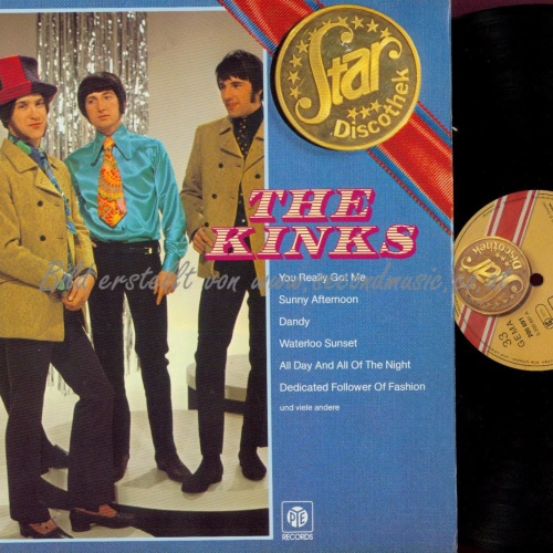 LP- The Kinks  Star-Discothek