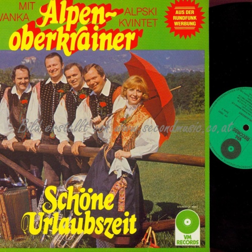 LP-  ALPENOBERKRAINER // SCHÖNE URLAUBSZEIT  // ALPSKI KVINTET