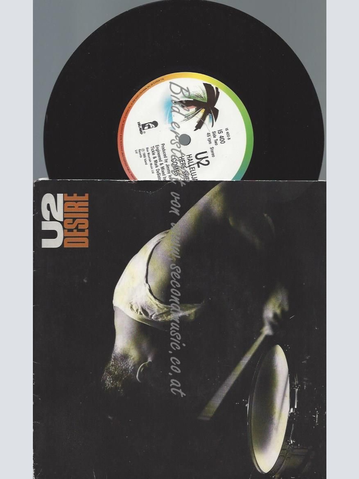 7"   U2 – Desire  // GATEFOLD COVER