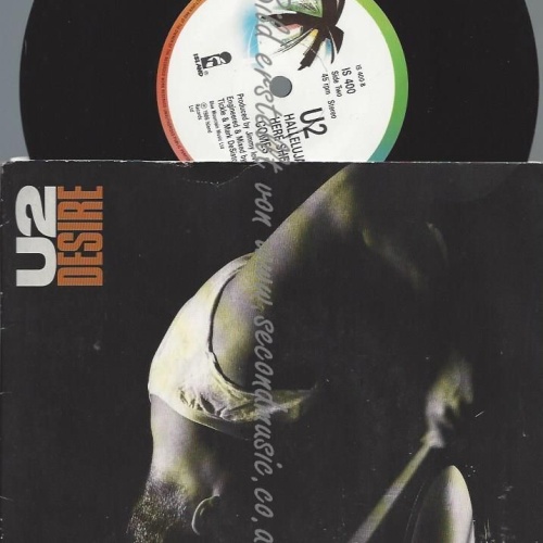 7"   U2 – Desire  // GATEFOLD COVER
