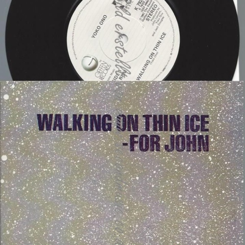 7"   Yoko Ono – Walking On Thin Ice // MIT SHEET