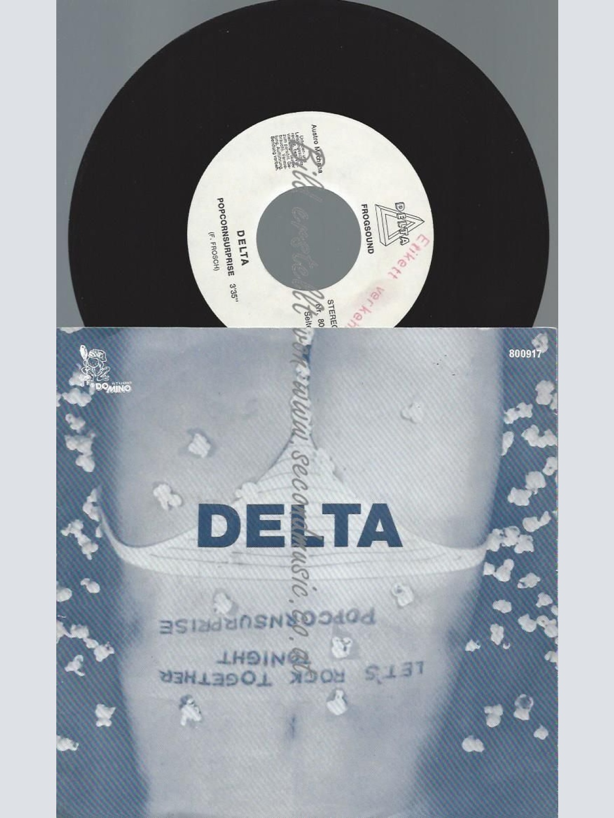 7" Delta    Let's Rock Together Tonight //MISSPRINT