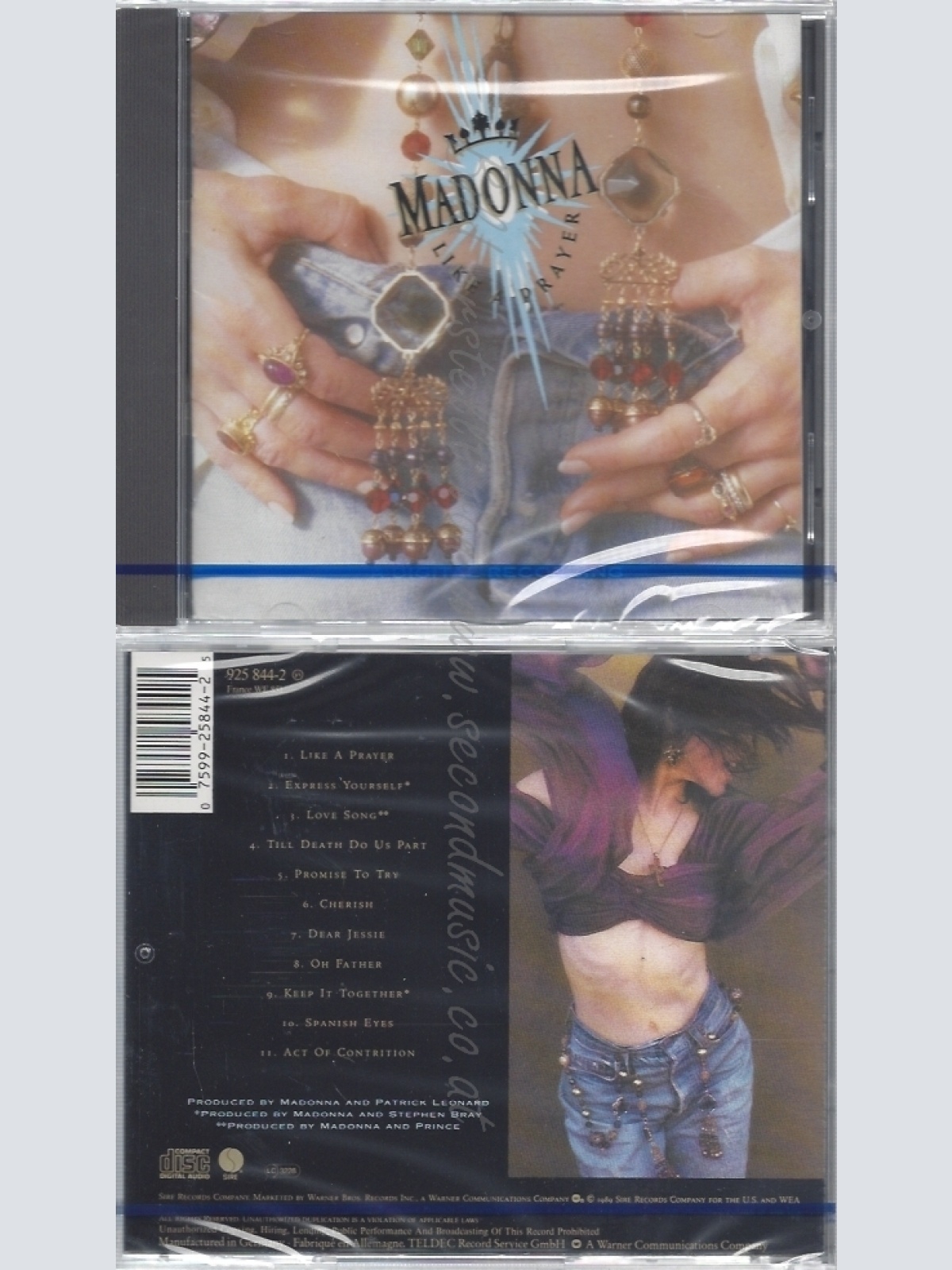 CD--NM-SEALED-MADONNA -1988- -- LIKE A PRAYER
