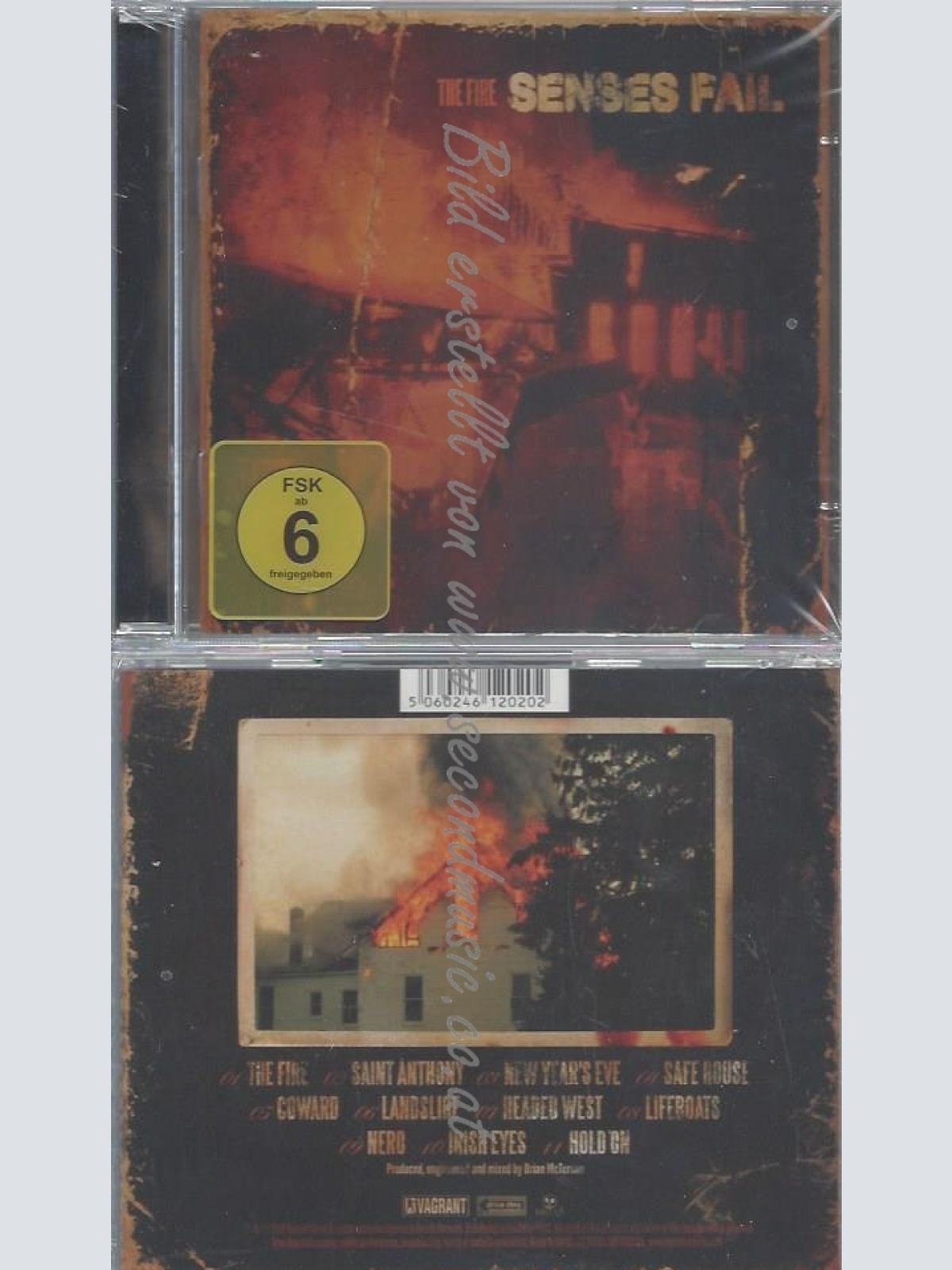 CD--SENSES FAIL--THE FIRE| CD+DVD