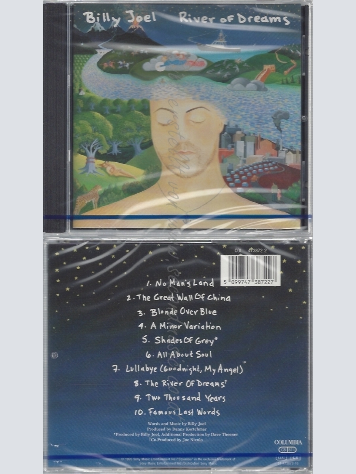 CD--NM-SEALED-BILLY JOEL -1993- -- RIVER OF DREAMS