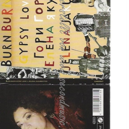 CD--JELENA JAKUBOVITCH--    BURN BURN GYPSY LOVE