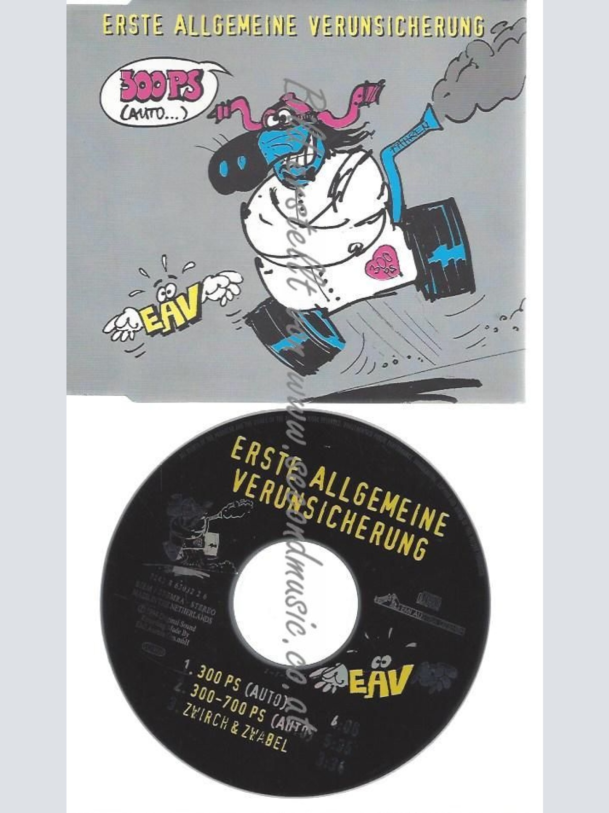 CD--EAV UND ERSTE ALLGEMEINE VERUNSICHERUNG-- 300 PS -AUTO-