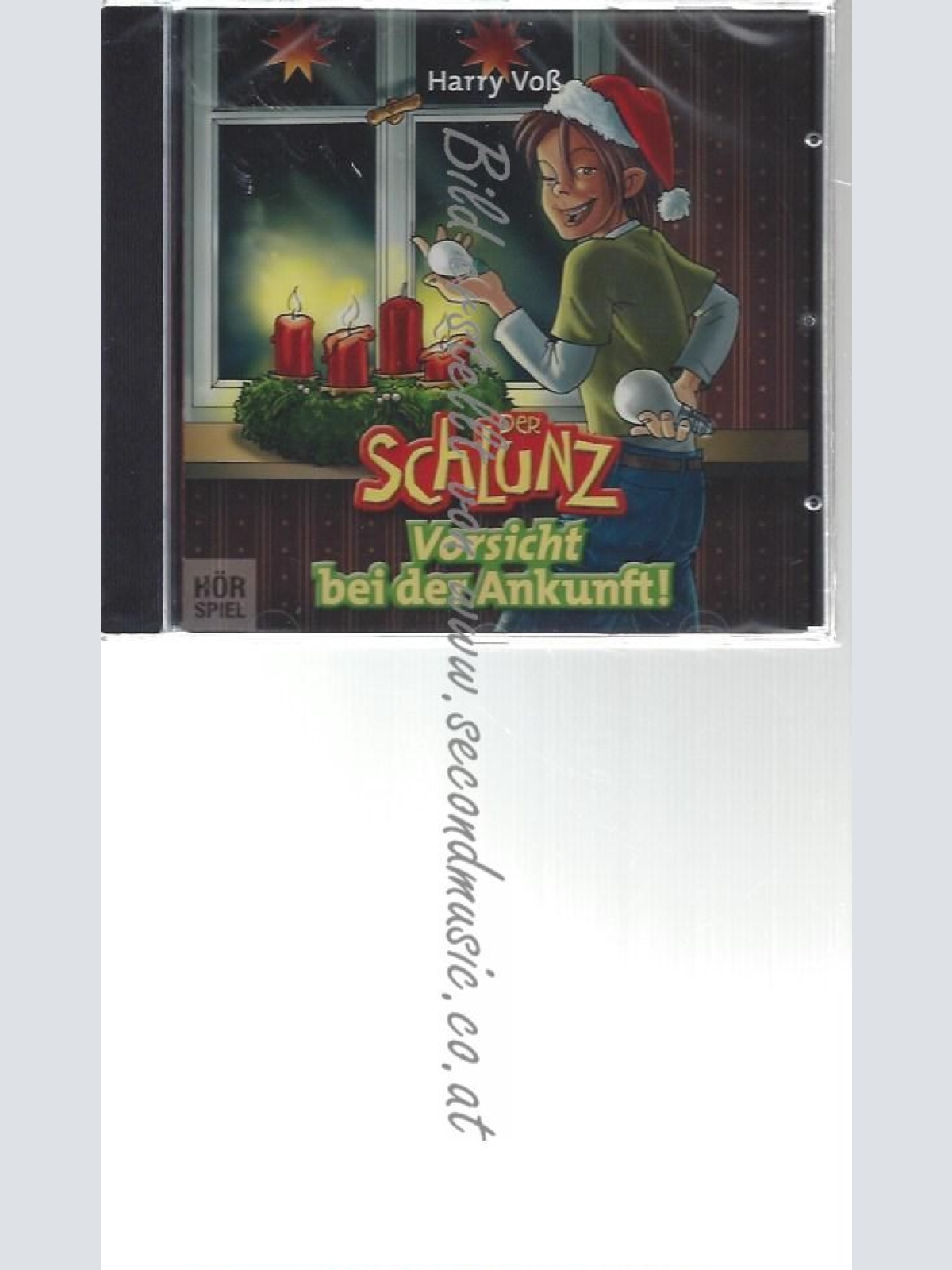 CD--HARRY VOß UND KAI RINSLAND--    DER SCHLUNZ - VORSICHT BEI DER ANKUNFT