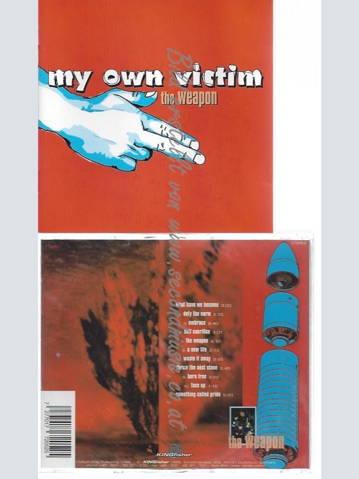 CD--MY OWN VICTIM--    THE WEAPON