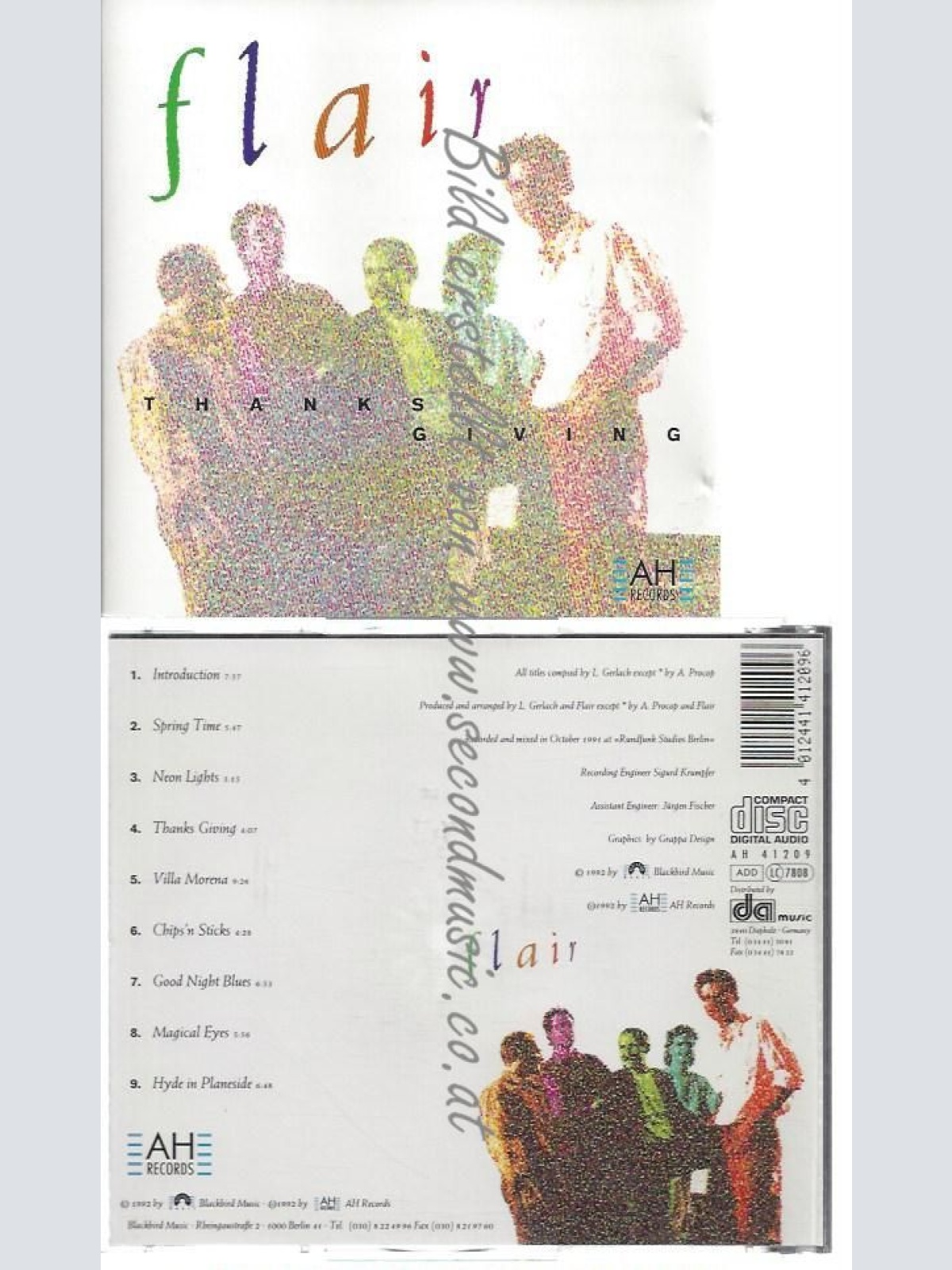 CD--FLAIR--    THANKS GIVING