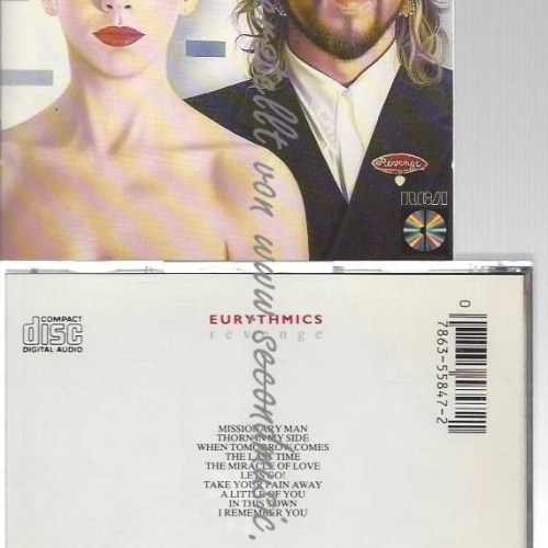 CD--EURYTHMICS--REVENGE--JAPAN