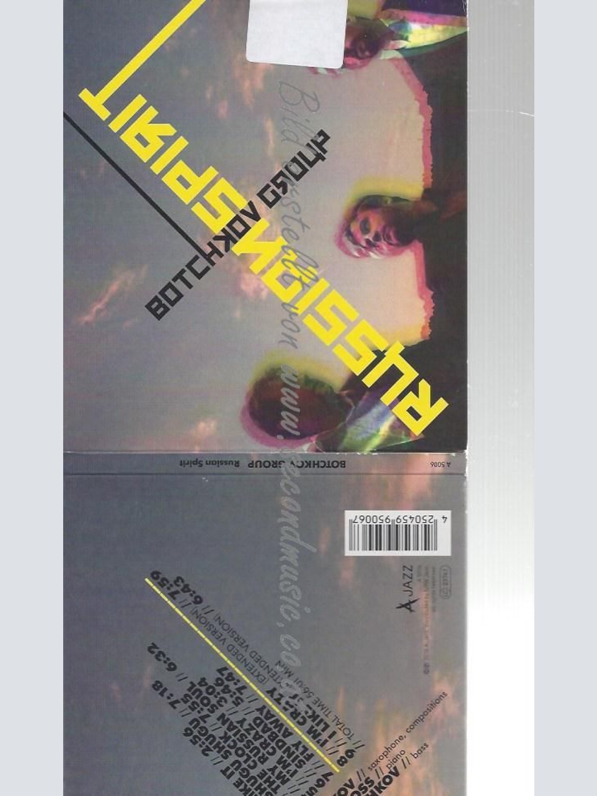 CD--BOTCHKOV GROUP--    RUSSIAN SPIRIT