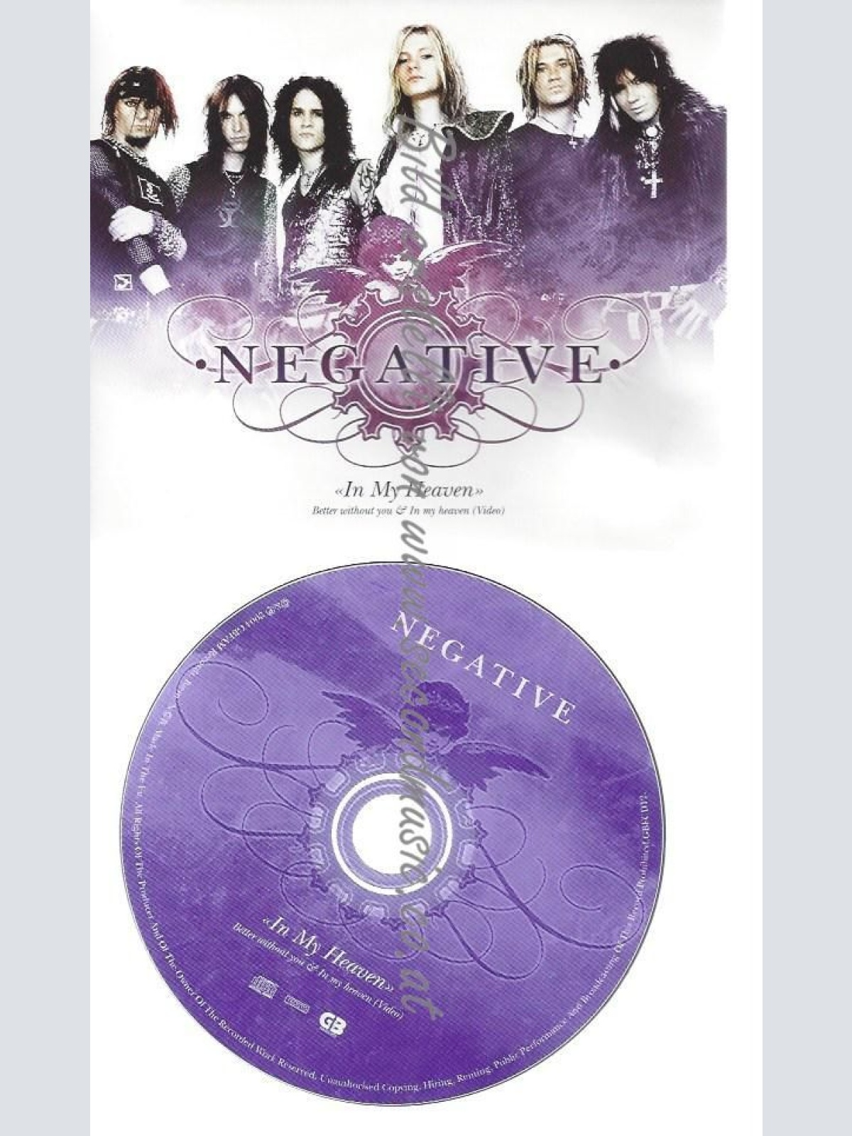 CD--NEGATIVE--    IN MY HEAVEN