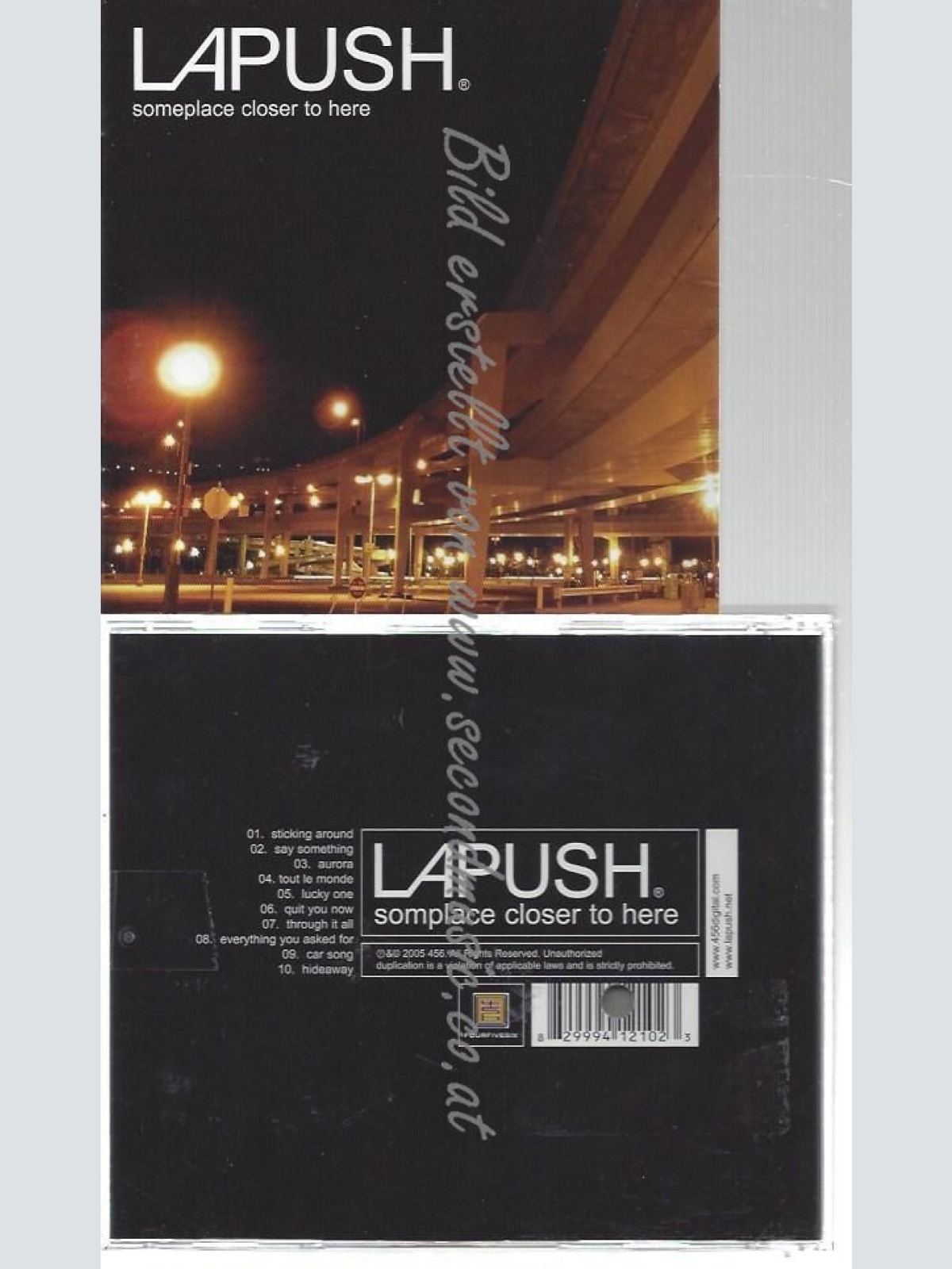 CD--LAPUSH--    SOMEPLACE CLOSER TO HERE