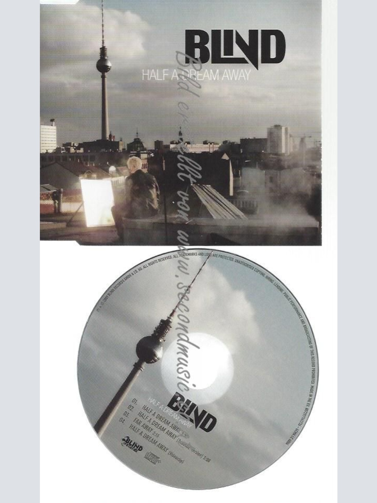 CD--BLIND--    HALF A DREAM AWAY | ENHANCED