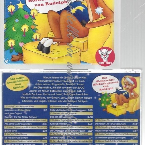 CD-- RUDOLPH-MIT DER ROTEN NASE--    DAS WEIHNACHTS-HÖRBUCH GELESEN