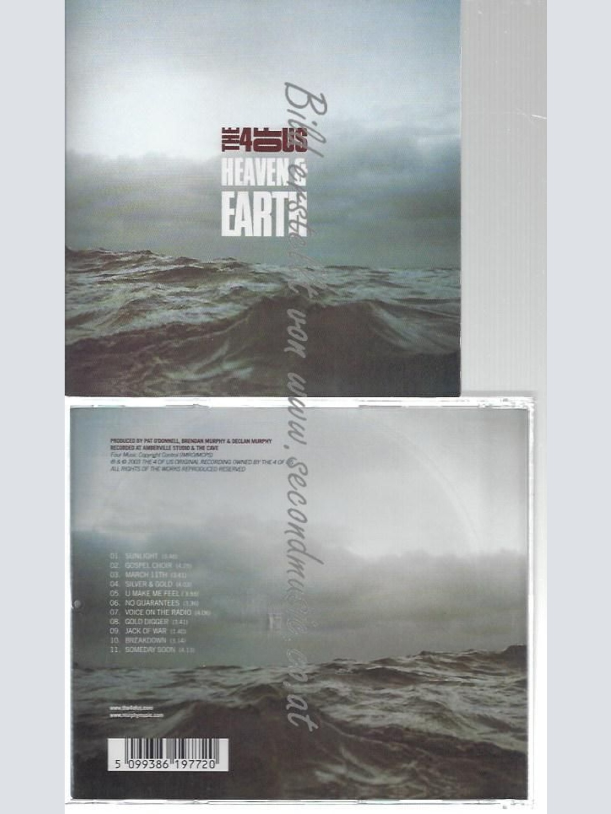 CD--THE 4  OF US--    HEAVEN & EARTH