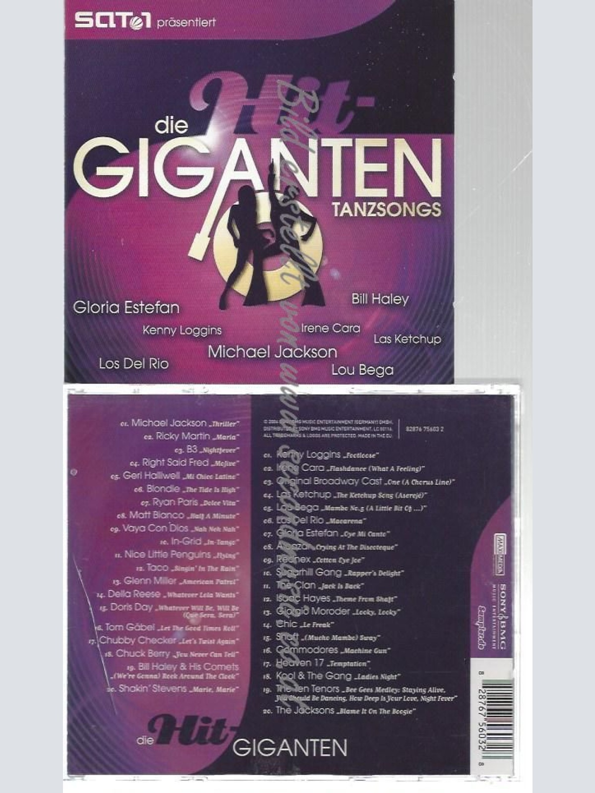 CD--VARIOUS--    DIE HIT GIGANTEN - TANZSONGS | DOPPEL-CD