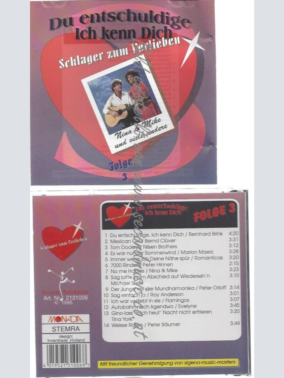 CD--DIVERSE INTERPRETEN--    DU ENTSCHULDIGE ICH KENN DICH - FOLGE