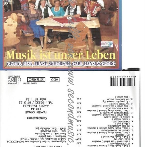 CD--FAMILIE SCHROLL--    MUSIK IST UNSER LEBEN