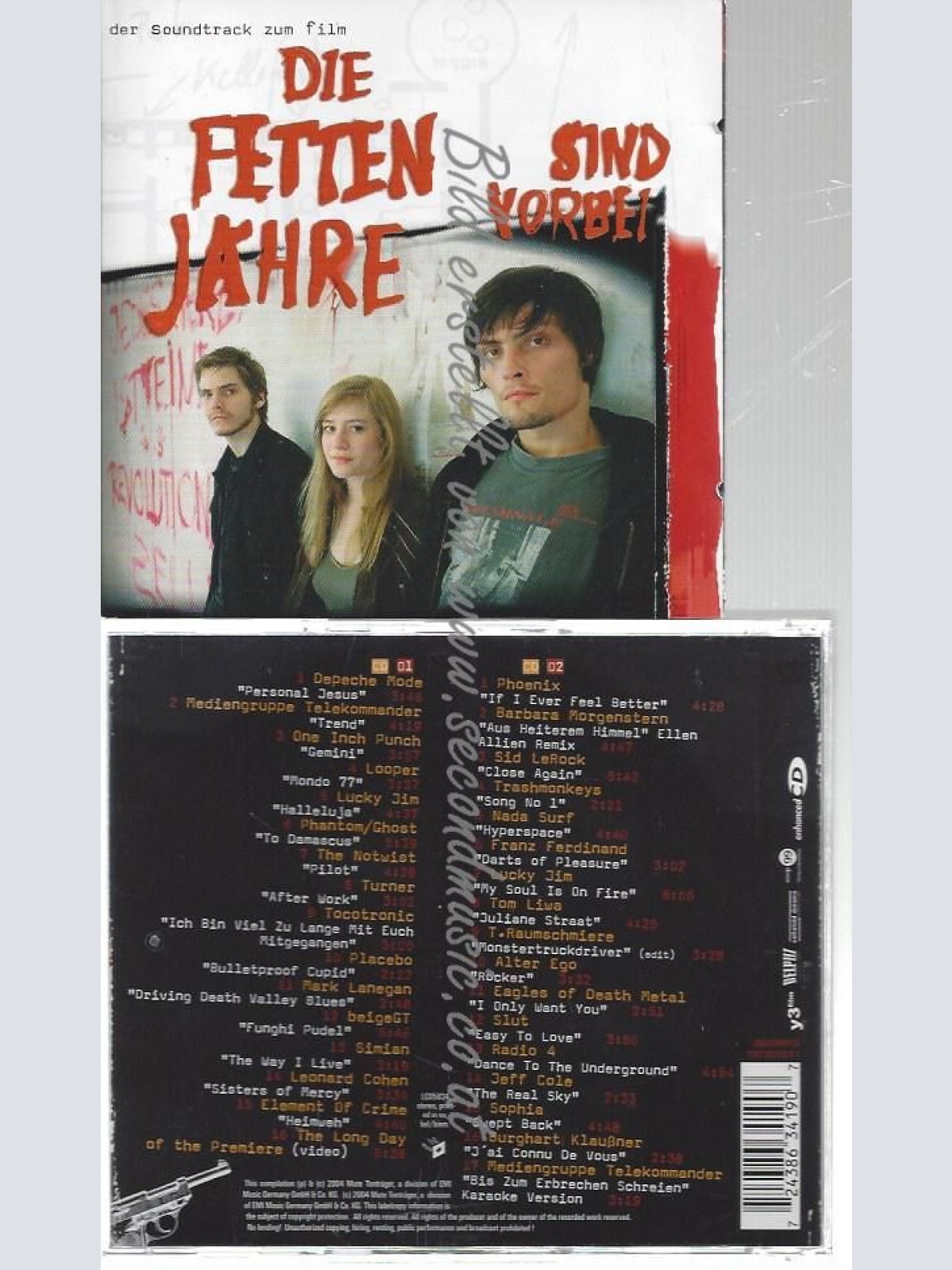 CD--OST UND VARIOUS--    DIE FETTEN JAHRE SIND VORBEI | ENHANCED