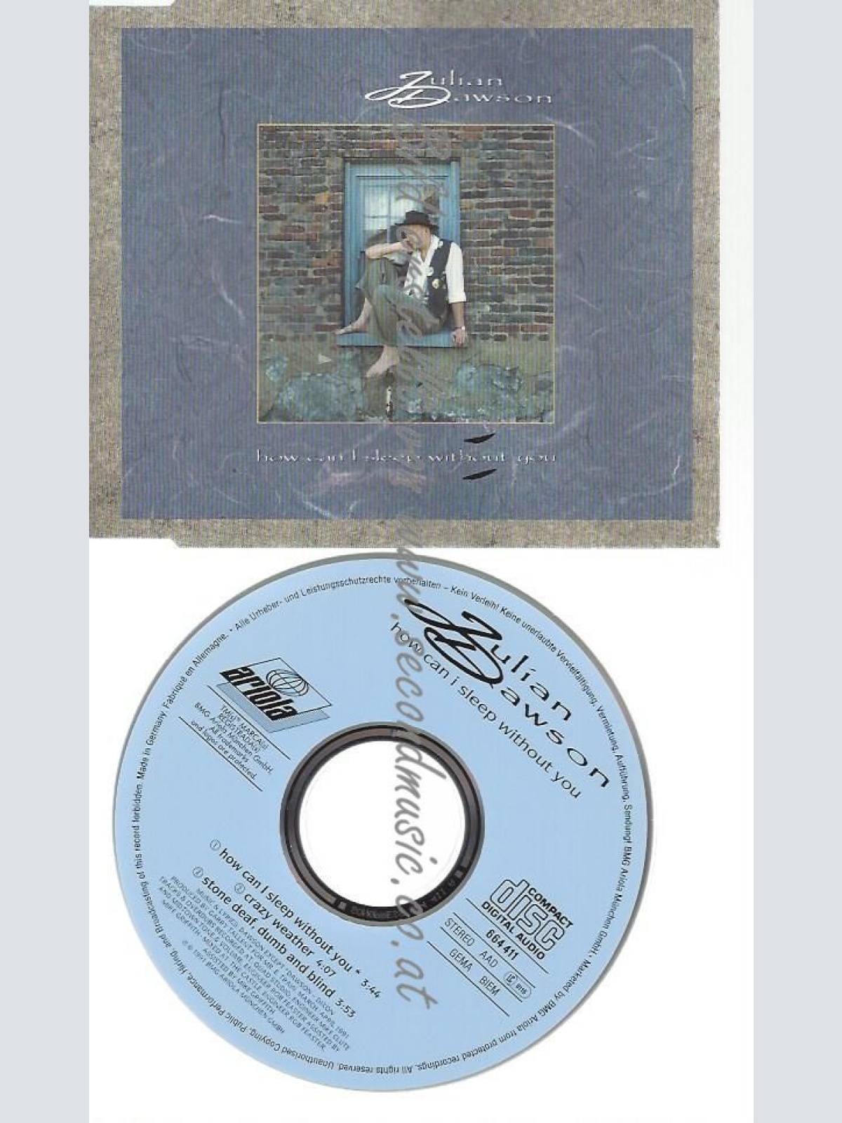 CD--JULIAN DAWSON--    HOW CAN I SLEEP WITHOUT YOU --