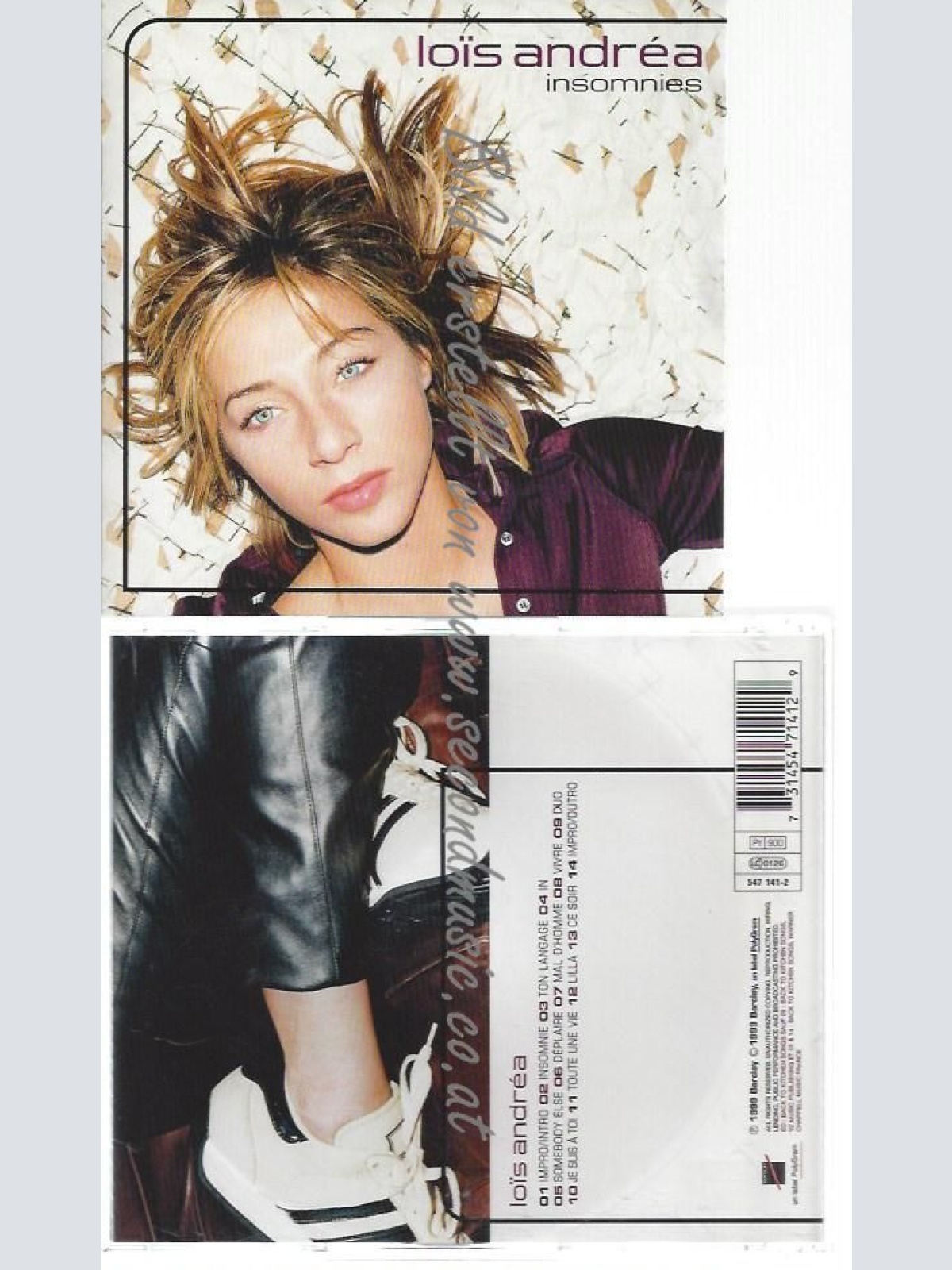 CD--LOIS ANDREA--    INSOMMIE