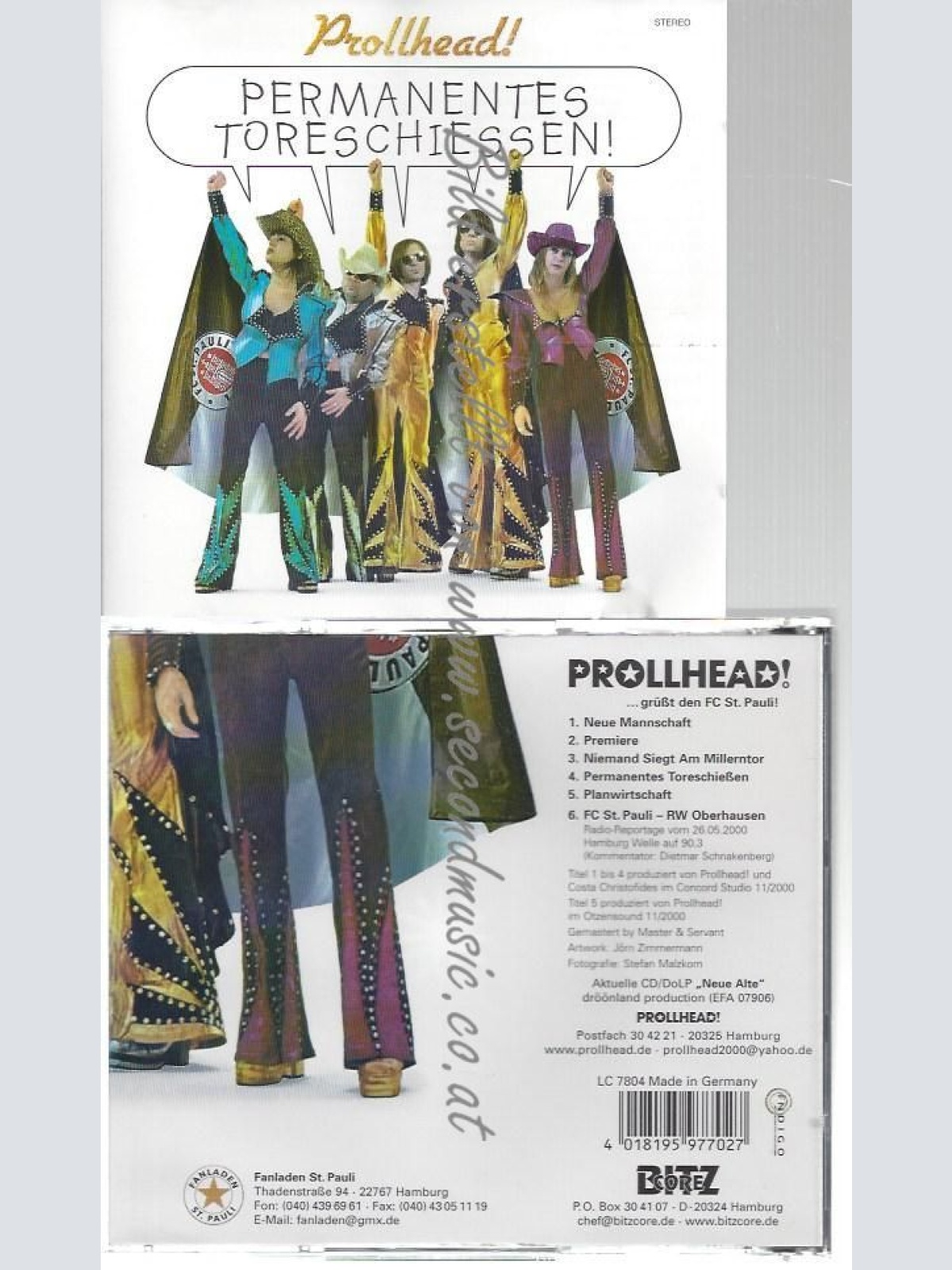 CD--PROLLHEAD--    PERMANENTES TORESCHIESSEN