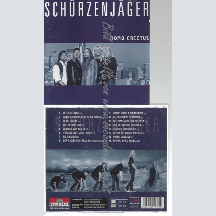 CD--SCHÜRZENJÄGER--    HOMO ERECTUS