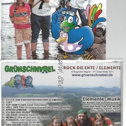 CD--Rock die Ente/Elemente  // Grünschnabel