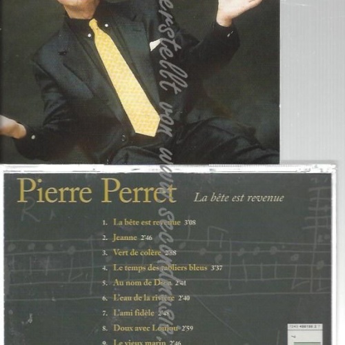 CD--PIERRE PERRET--    LA BETE EST REVENUE |