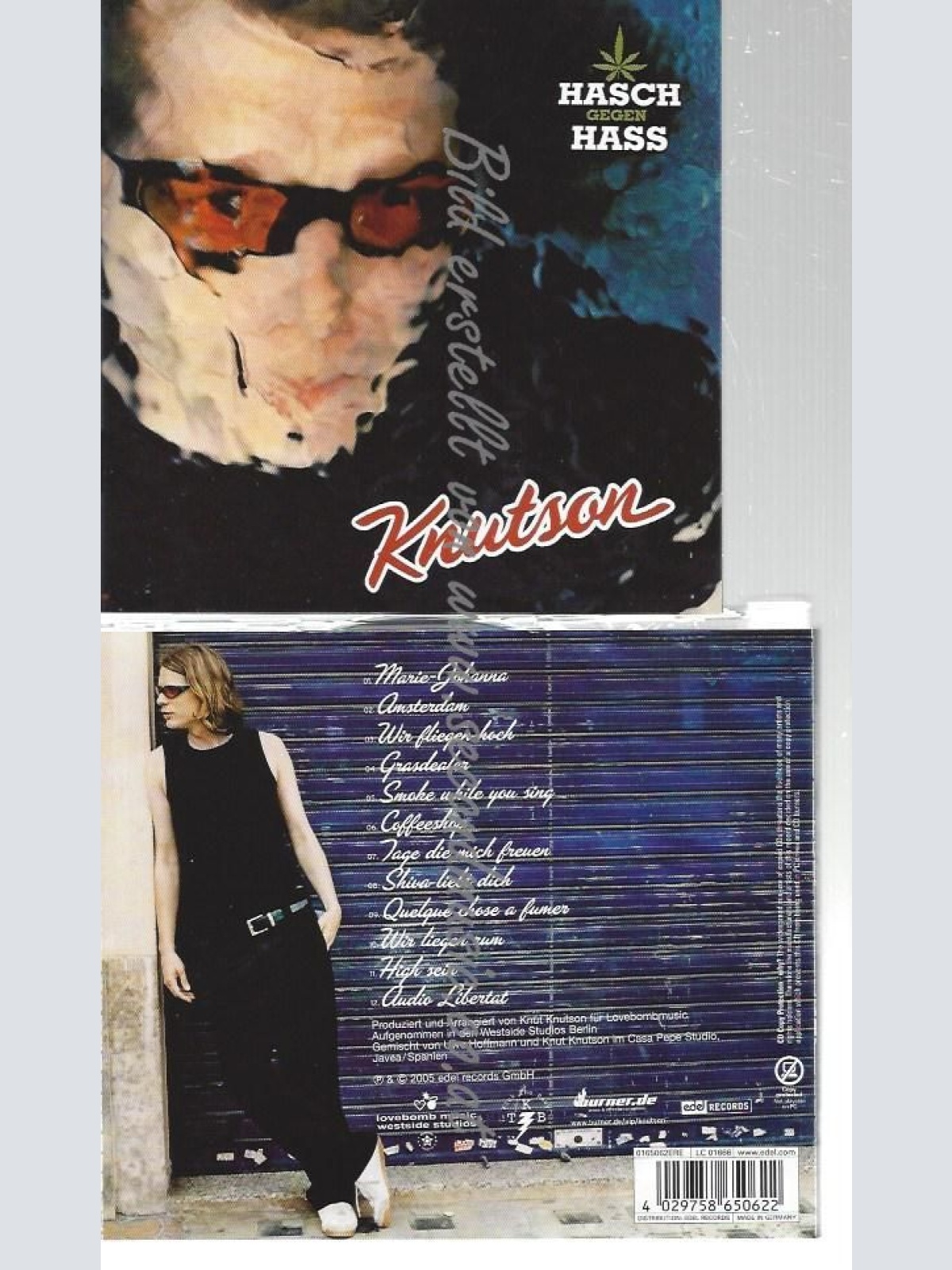 CD--Hasch Gegen Hass // Knutson