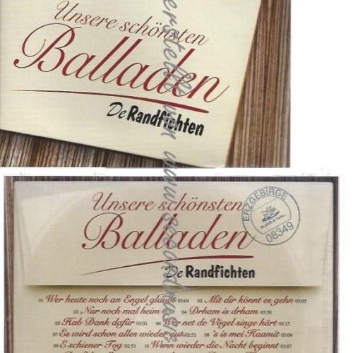 CD--DE RANDFICHTEN--    UNSERE SCHÖNSTEN BALLADEN