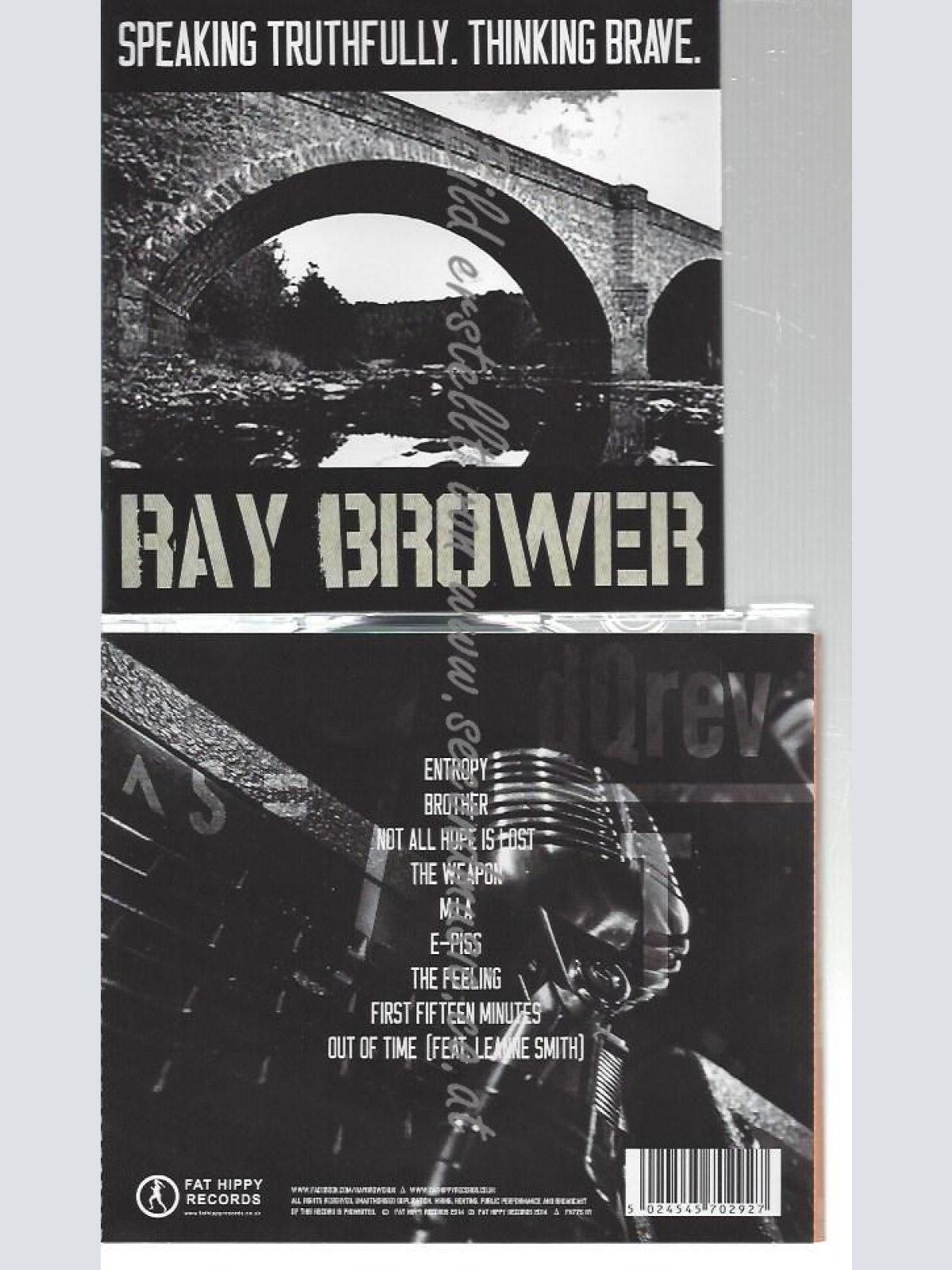 CD--RAY BROWER--    SPEAKING TRUTHFULLY. THINKING BRAVE. [EXPLICIT]